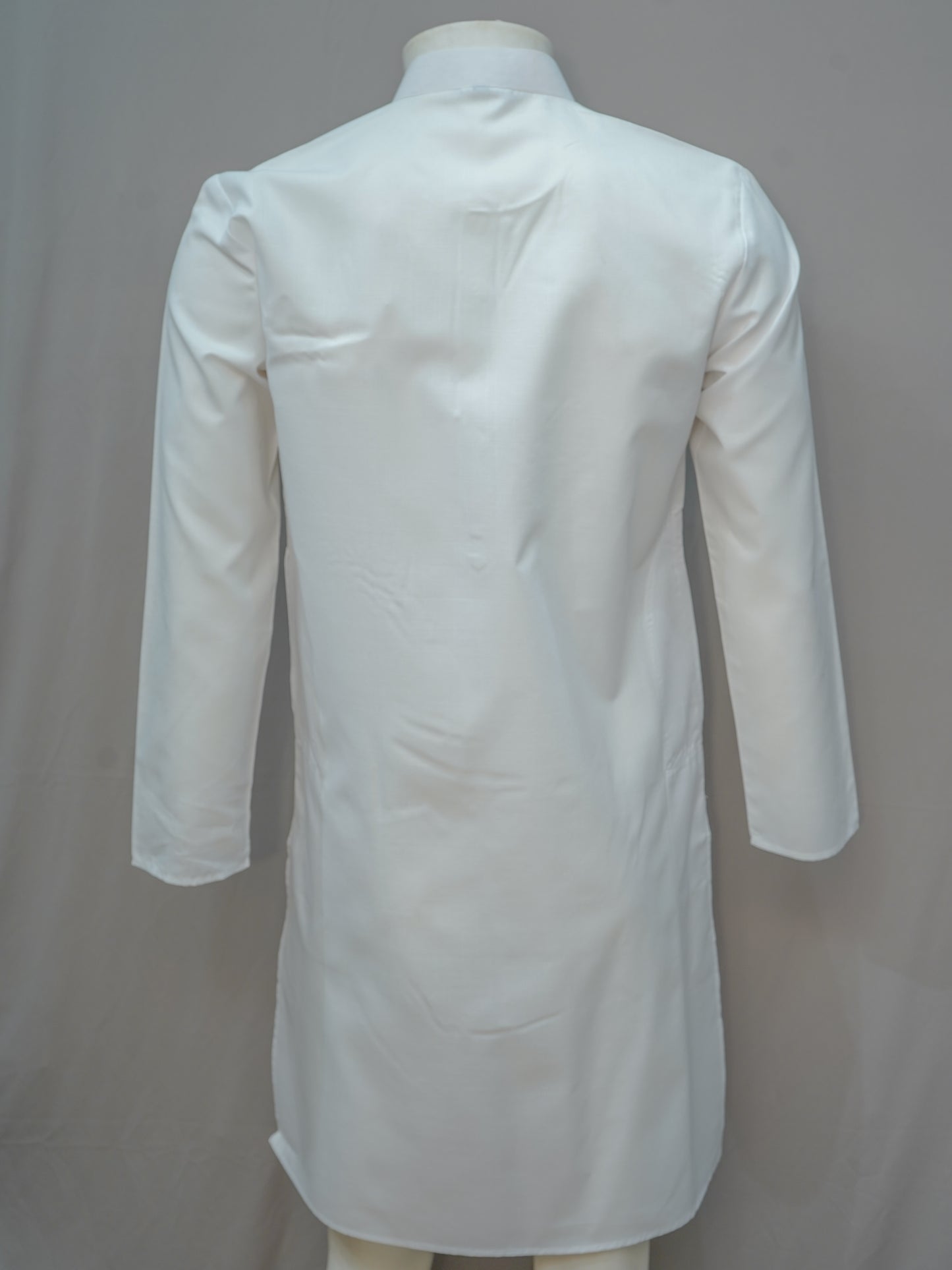 Men's Classic Plain White Kurta