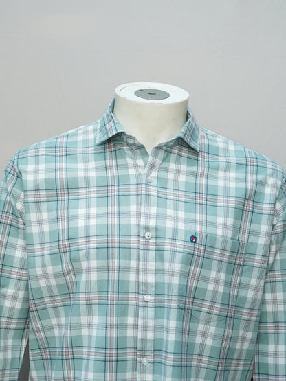 Meadow Green Check Men's Shirt