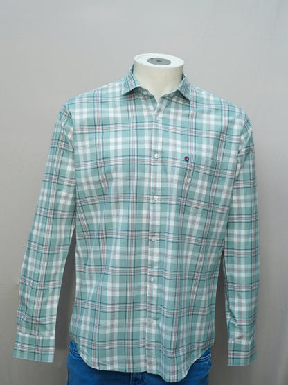 Meadow Green Check Men's Shirt